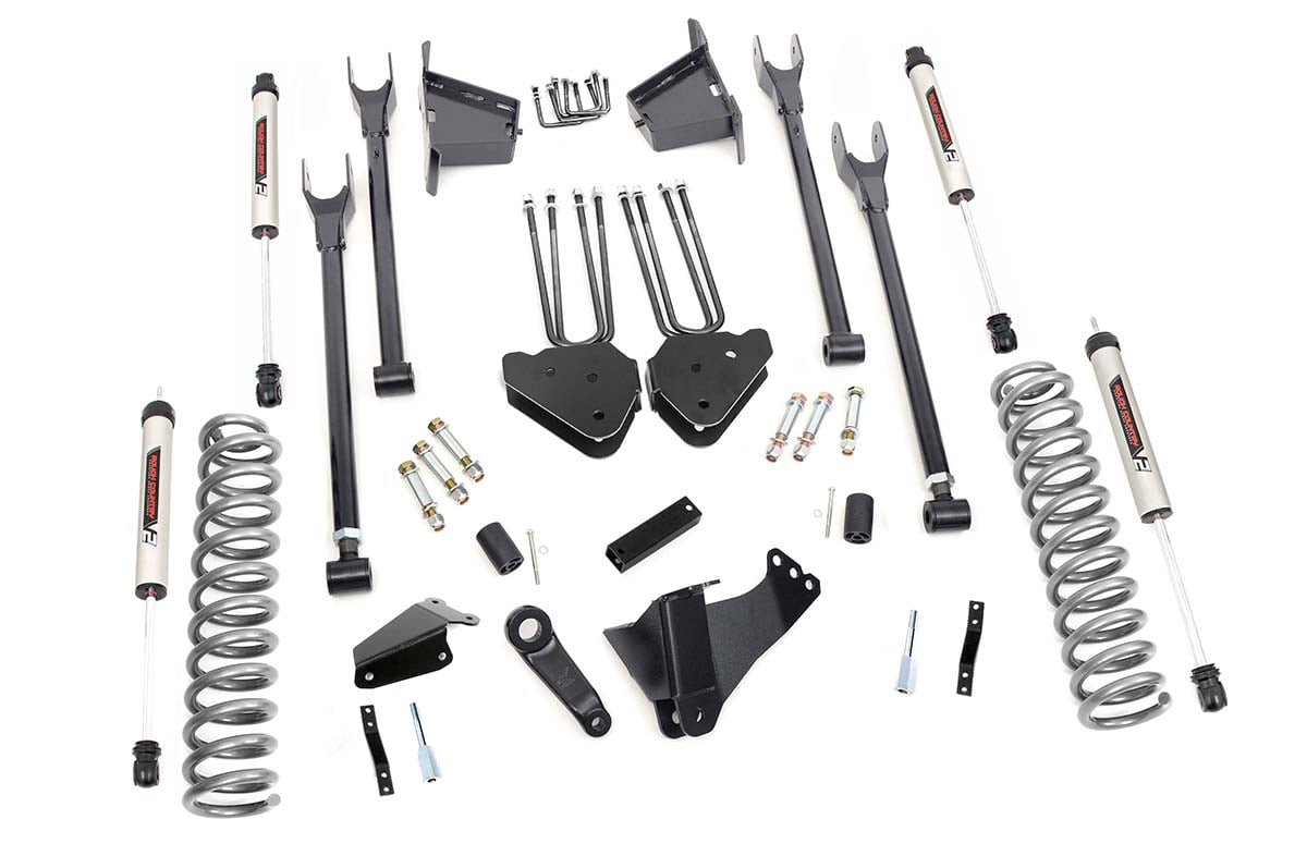 8 Inch Lift Kit | 4 Link | RR Blocks | V2 | Ford F-250/F-350 Super Duty (05-07) | 59170