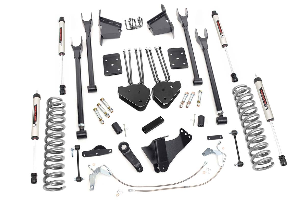 8 Inch Lift Kit | 4 Link | V2 | Ford F-250/F-350 Super Duty 4WD (2008-2010) | 59270