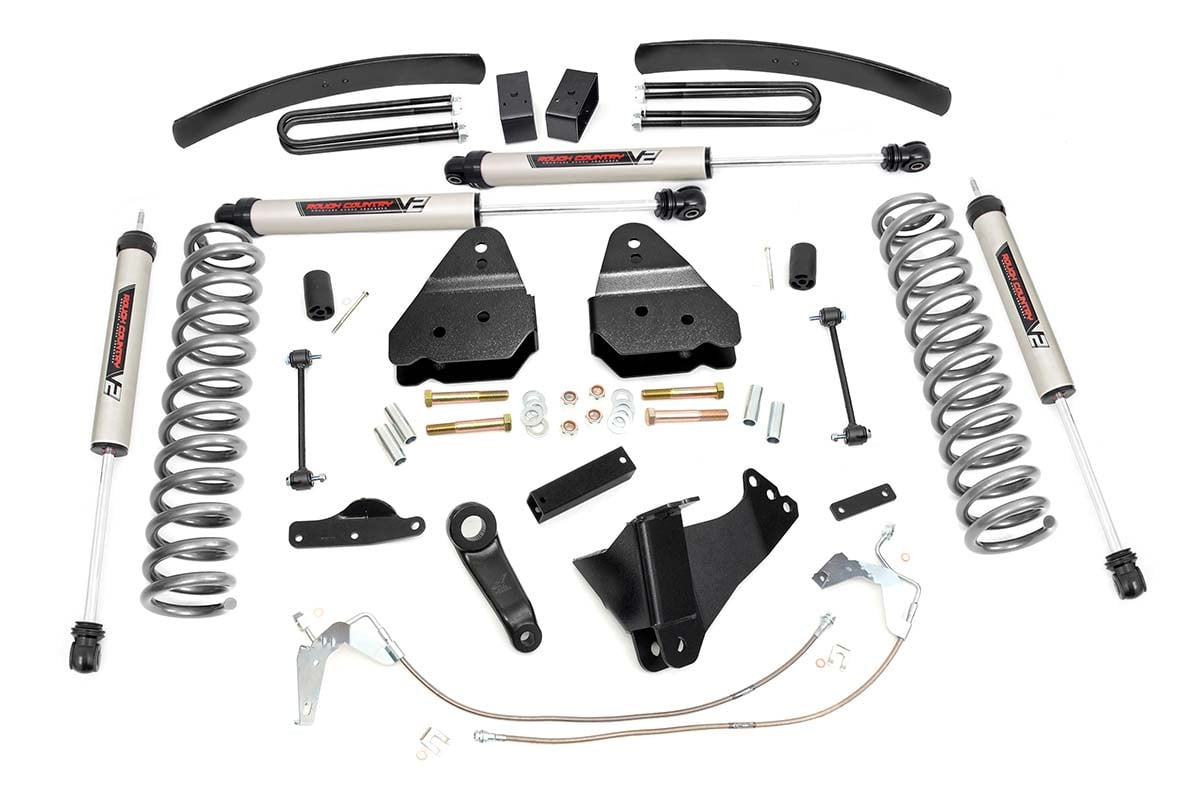 6 Inch Lift Kit | Gas | V2 | Ford F-250/F-350 Super Duty 4WD (2008-2010) | 59770