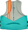 Neoprene Flotation Vest Teal/Grey/Orange 2x
