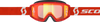 Primal Goggle Red/White Orange Chrome Works