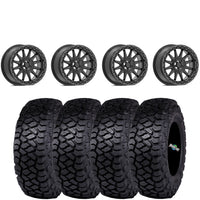 Valor Offroad V09 BRUSHED CHARCOAL beadlock on ITP Intersect