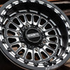 Delta 6R Beadlock | Satin Black Contrast Cut