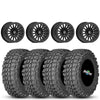 Valor V06 Beadlock 15x8 Satin Black 6+2 on Gladiator X Comp 10 Ply 32x10-15