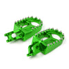 KKE CNC Aluminum Footpegs for HONDA/KAWASAKI Red/Blue/Green/Black/Silver