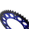 KKE 44T/48T/49T/50T/51T Green Blue Rear Billet Sprocket For KAWASAKI