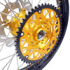 KKE 21 & 18 Enduro Rims for Suzuki RMZ250 2007-2018 RMZ450 2005-2017 Gold Nipple