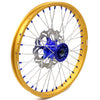 KKE 21"&18" Enduro Dirtbike Casting Wheels For YAMAHA YZ125 YZ250 1999-2016 YZ250F YZ450F 2003-2015 Gold Rim With Disc
