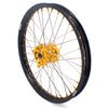 KKE 21 & 19 MX Rims for Suzuki RMZ250 2007-2025 RMZ450 2005-2025 Gold Nipple