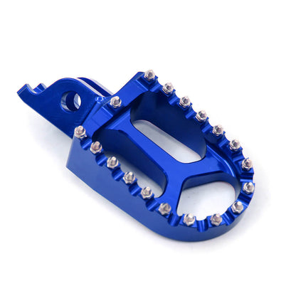 KKE CNC Aluminum Footpegs for HONDA/KAWASAKI Red/Blue/Green/Black/Silver