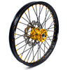 KKE 21 & 19 MX Wheels Rims for SUZUKI RMZ250 2007-2025 RMZ450 2005-2025 Black Spokes