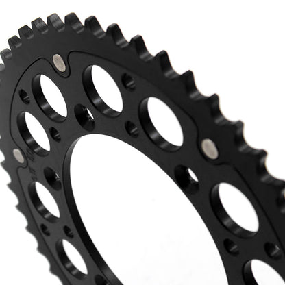 KKE 44T/48T/49T/50T/51T Black Sprocket For SUZUKI RMZ250 RMZ450 DRZ400S DRZ400SM