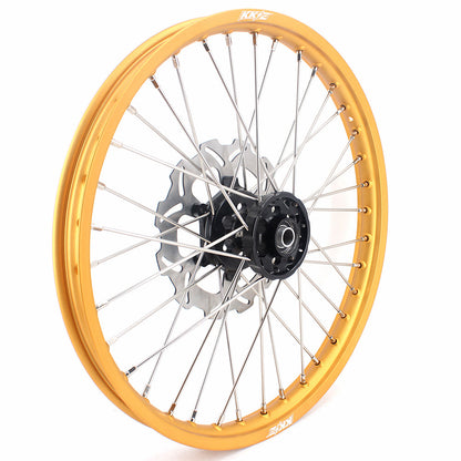 KKE 21 & 18 Enduro Gold Rims For SUZUKI RM125 2001-2007 RM250 2001-2008