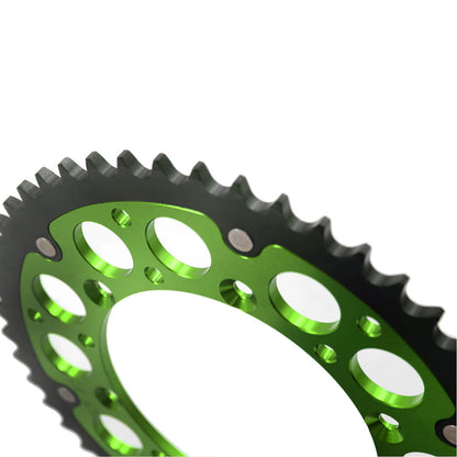 KKE 44T/48T/49T/50T/51T Green Blue Rear Billet Sprocket For KAWASAKI