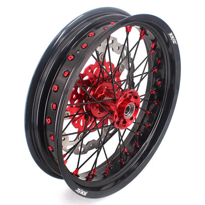 KKE 17 Inch Supermoto Wheels Fit for Honda CRF450L 2019-2021 CRF250R CRF450R 2025