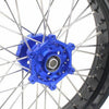 KKE 17Inch KX250F KX450F 2006-2021 For KAWASAKI Supermoto Alloy Wheels Rim Blue