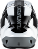 Kinetic Crest Helmet Black/White/Grey Xs