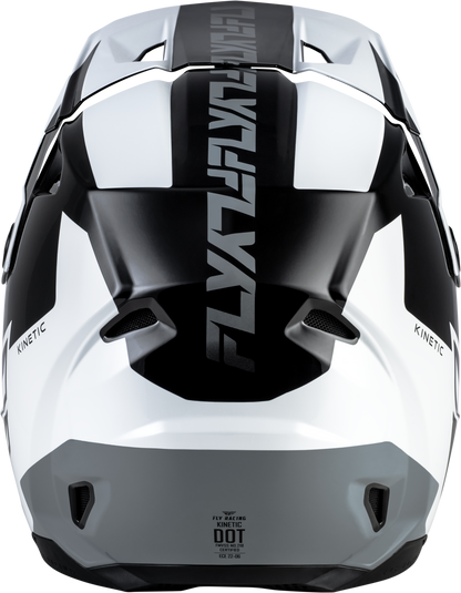 Kinetic Crest Helmet Black/White/Grey Xs