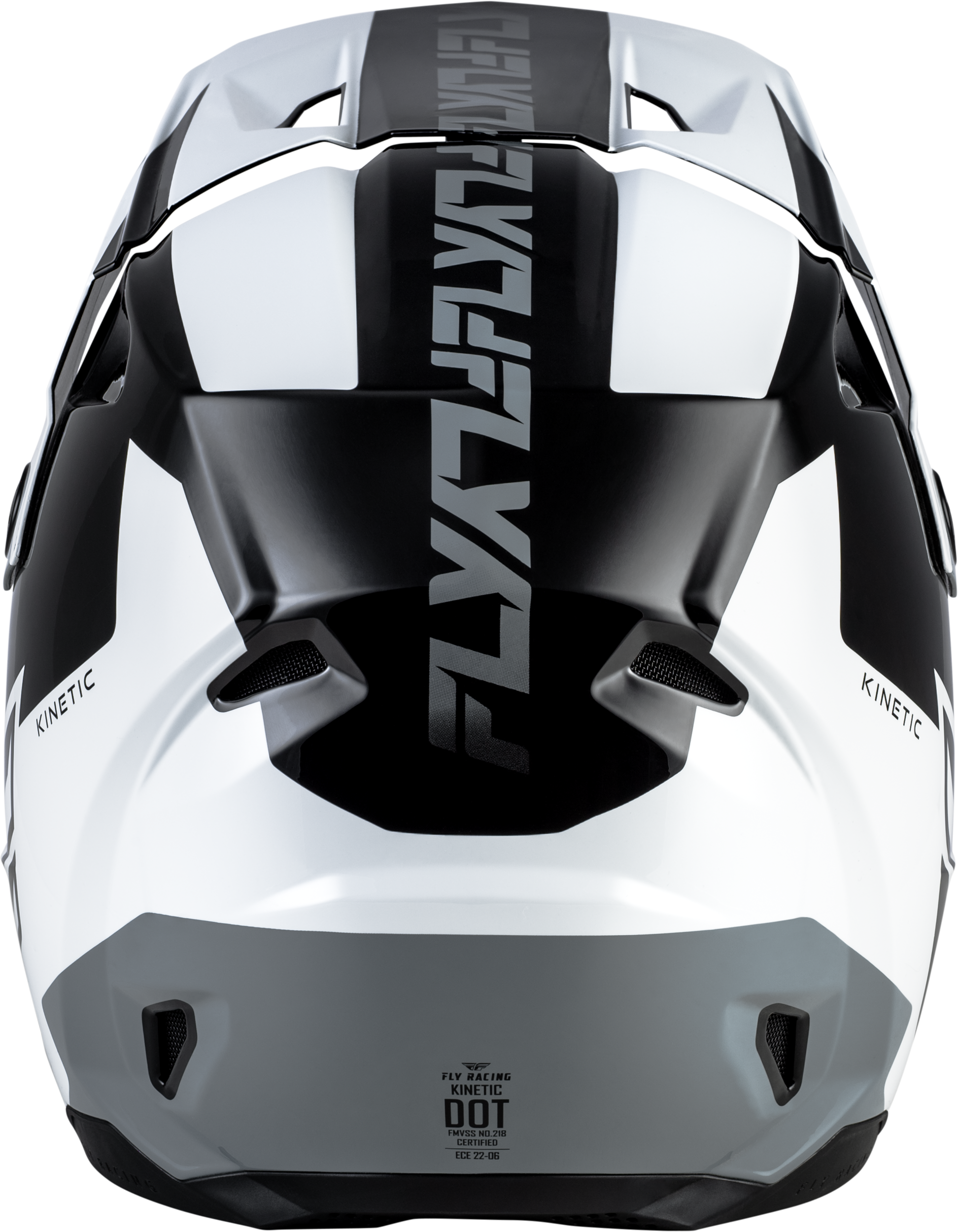 Kinetic Crest Helmet Black/White/Grey 2x