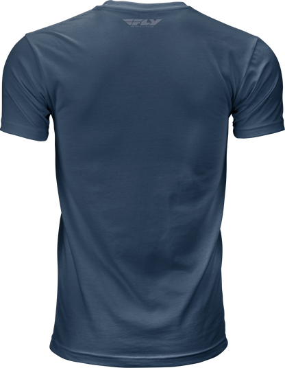 Fly F Wing Tee Midnight Navy/Grey Sm