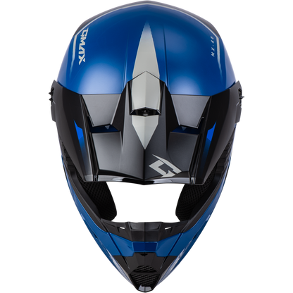 Mx 46 Compound Helmet Blue/Black/Grey Xl