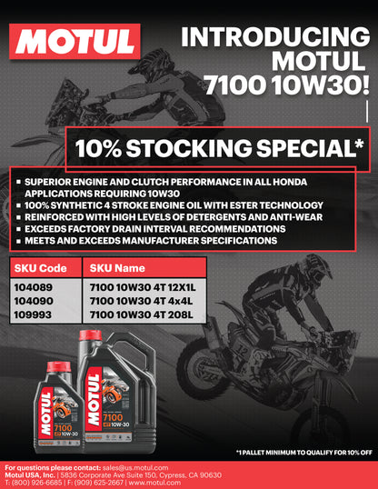 7100 Oil 4t 10w30 4l 4/Case