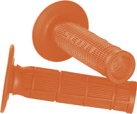 Radial Half Waffle Grips Orange 7/8"