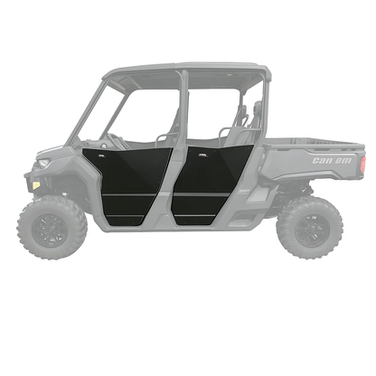 Alloy Lower Rear Half Door Pair Can