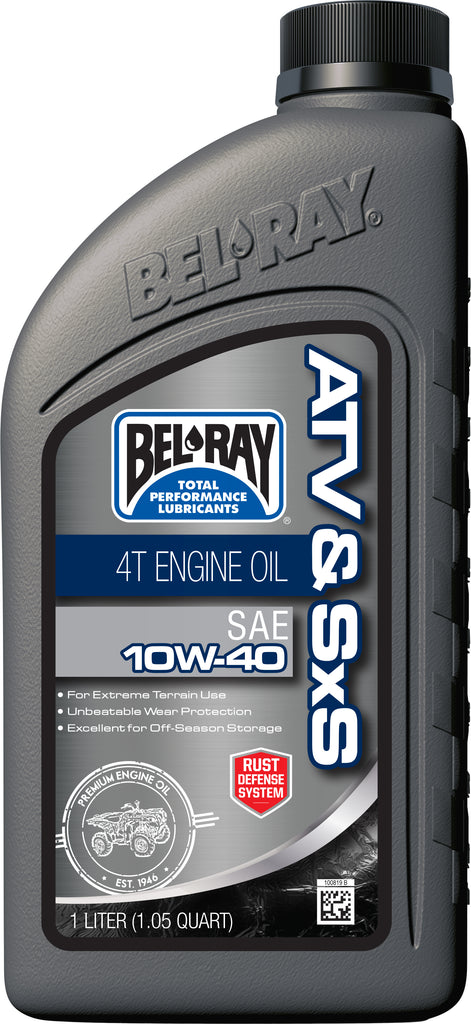 BEL-RAY Atv Trail Mineral 4T Engine Oil 10W-40 1L - Part Number 99050-B1LW