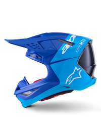 Supertech S M10 Flood Helmet Met Blu/Md Blu/Blk Crb M&G Md