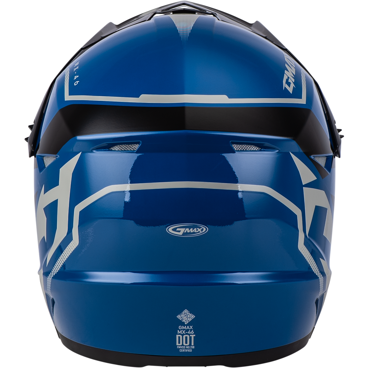 Mx 46 Compound Helmet Blue/Black/Grey 2x
