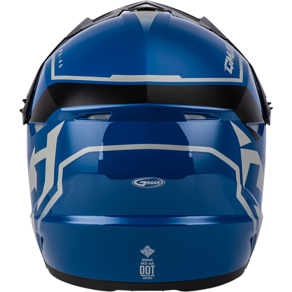 Mx 46 Compound Helmet Blue/Black/Grey 2x