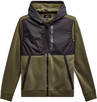 Aligned Hoodie Military/Black Sm