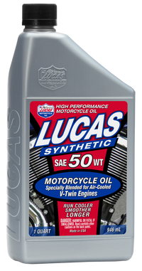 LUCAS Synthetic High Performance Oil 50wt 1qt - Part Number 10765