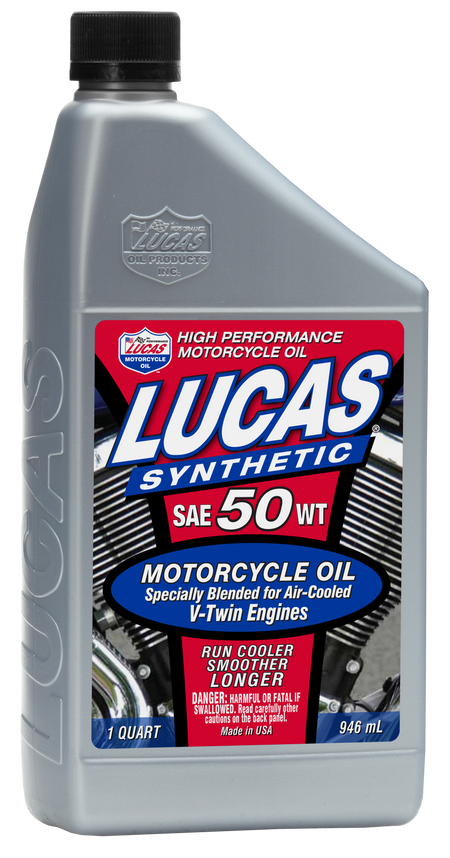 LUCAS Synthetic High Performance Oil 50wt 1qt - Part Number 10765