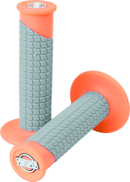 ProTaper Clamp-On Pillow Top Grips - Neon Orange/Gray