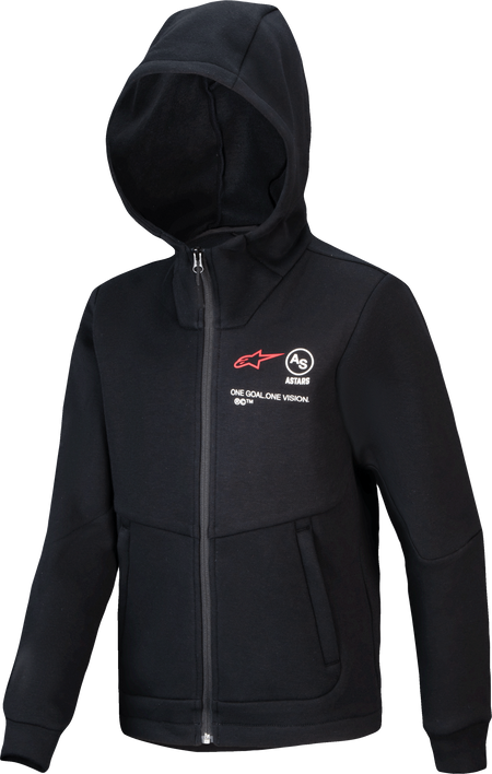 Youth Racer Mx Fleece Black Xl