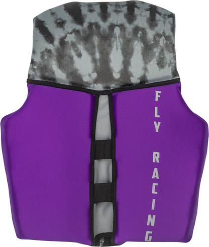 Wmn's Neoprene Flotation Vest Purple/Grey/Black Sm