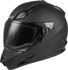 Gm 11 Dual Sport Helmet Matte Black  Lg