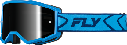 Youth Zone Goggle Blue/Navy W/ Black Mirror/Smoke Lens