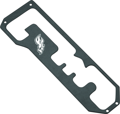 DragonFire Racing Shifter Plate for Honda Talon models - Black