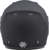 Of 17 Open Face Helmet Matte Black 2x