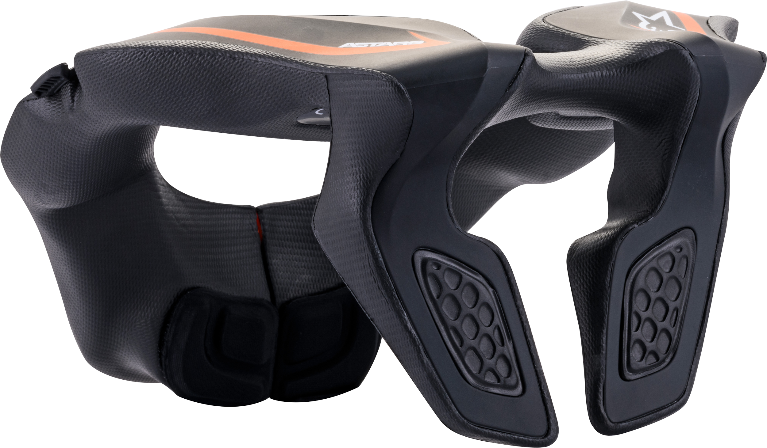 Youth Neck Support Black/Orange