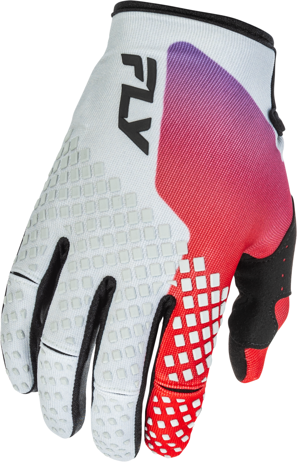 Kinetic Gloves Grey/Red/Purple/Black Xs