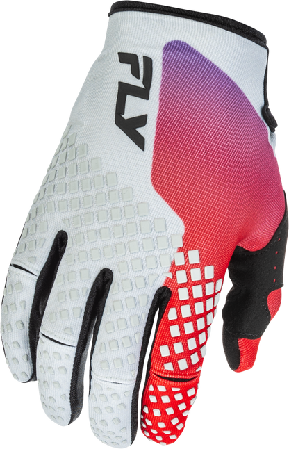 Kinetic Gloves Grey/Red/Purple/Black 2x