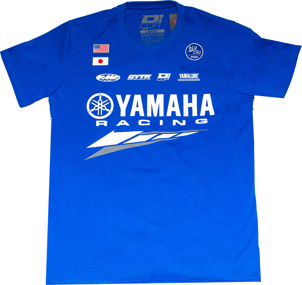 Yamaha Factory T Shirt Blue Xl