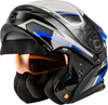 Md 01s Transistor Snow Helmet Blue/Black 3x