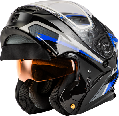 Md 01s Transistor Snow Helmet Blue/Black Md