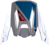 S M5 Action Visor White/Cyan/Blue