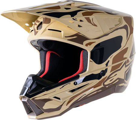 S M5 Mineral Helmet Dark Brown/Kangaroo Matte Md